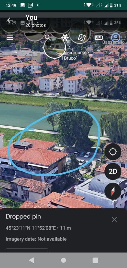Vicino Al Prato Della Valle Intero Appartamento Parcheggio Facile Di Fronte Padova Exterior photo